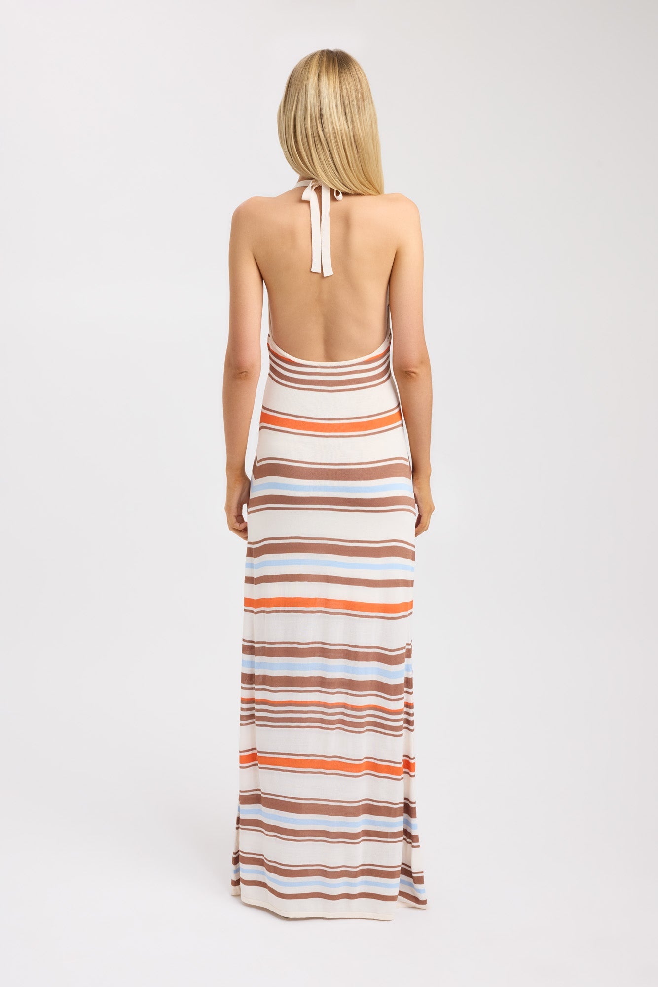 Kookai Skye Stripe Maxi Dress