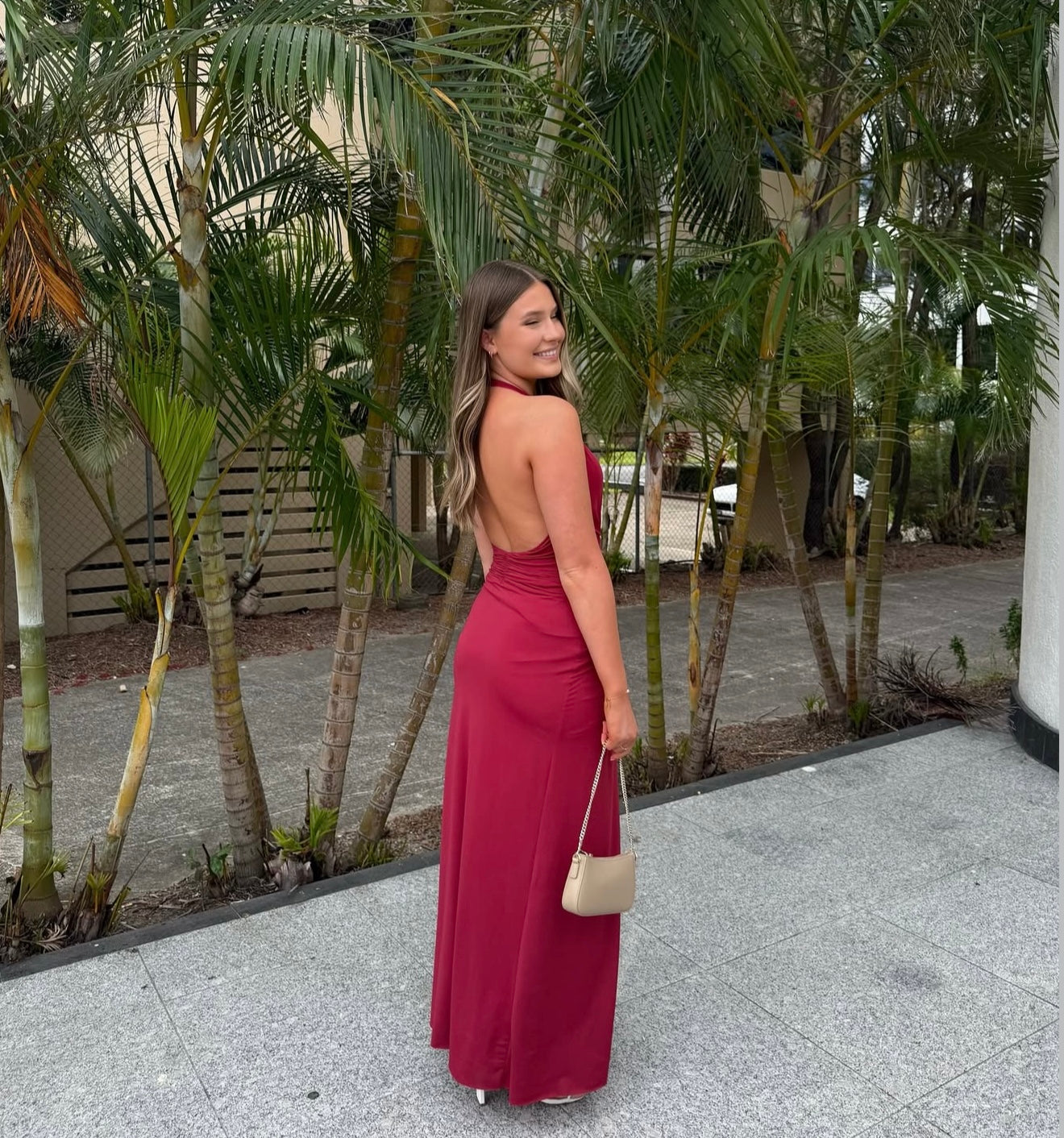 Bec & Bridge Susie Plunge Maxi Dress