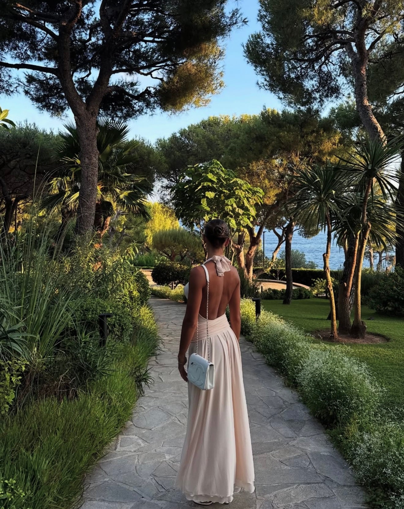 Lulu Souza Yosei Dress in Blushed Ivory