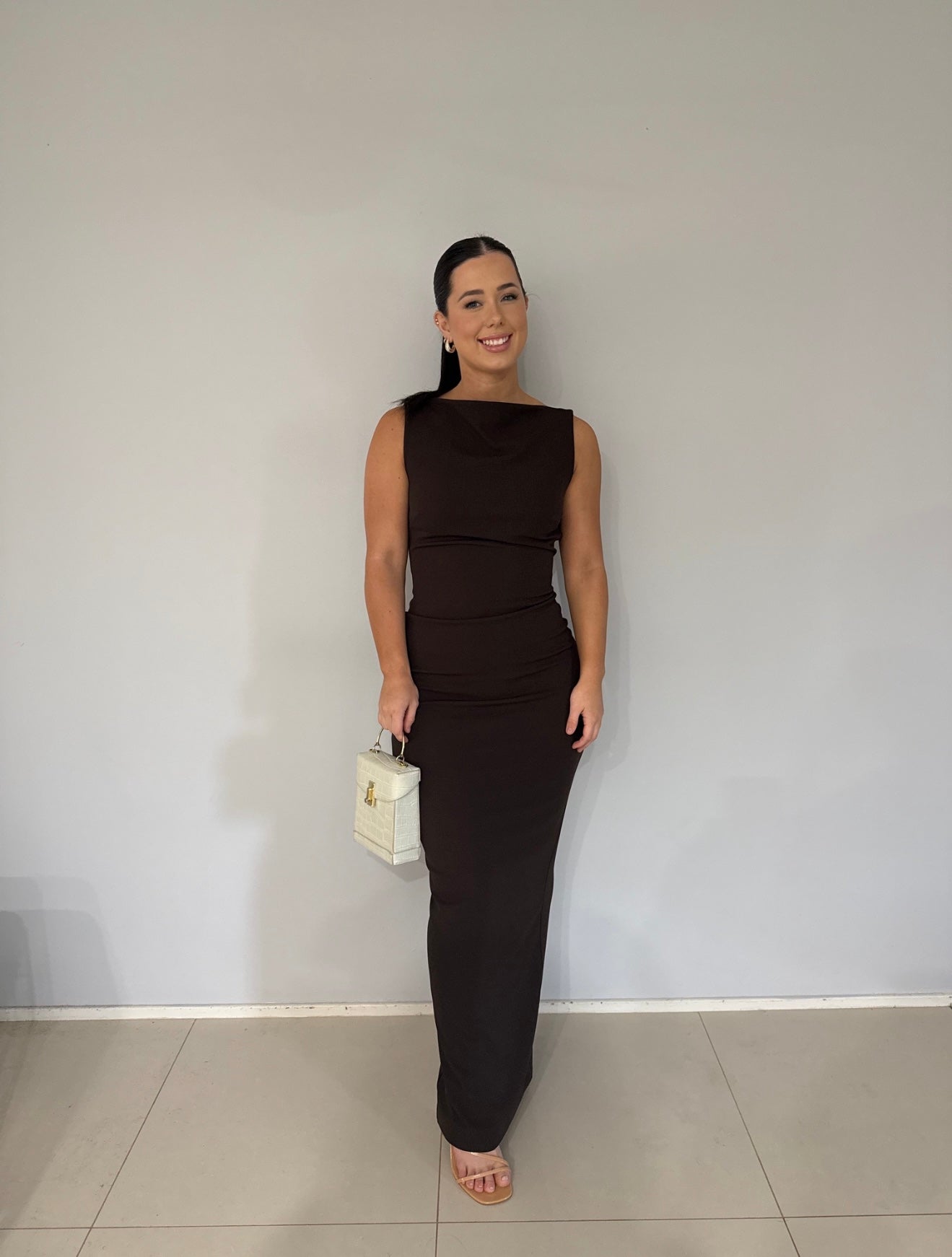 Effie Kats Verona Gown Coffee