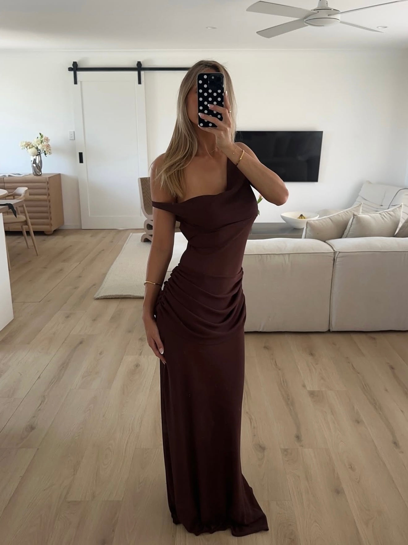 Natalie Rolt Cadence Gown Brown