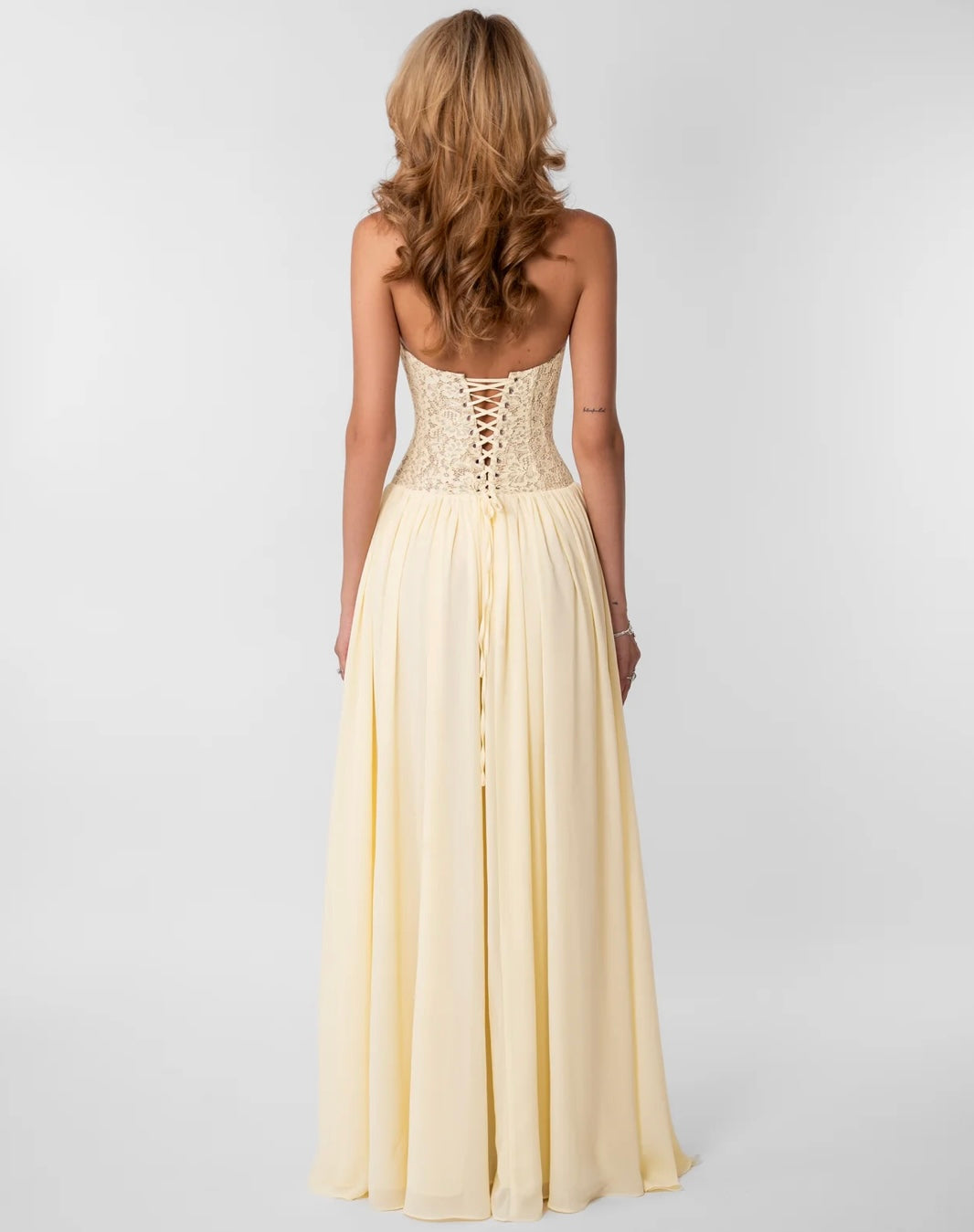 Fenity Faye Dress in Butter