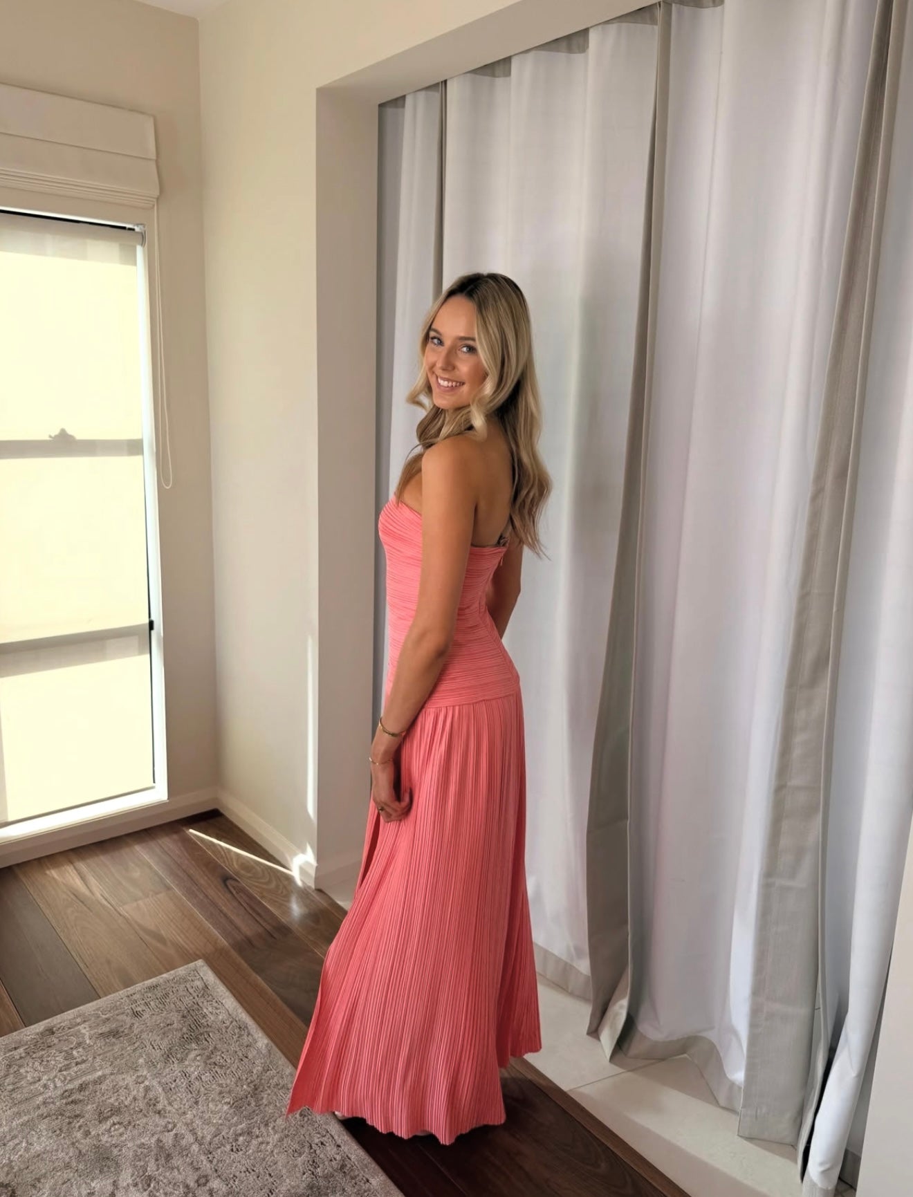 Manning Cartell Royal Debut Dress Melon
