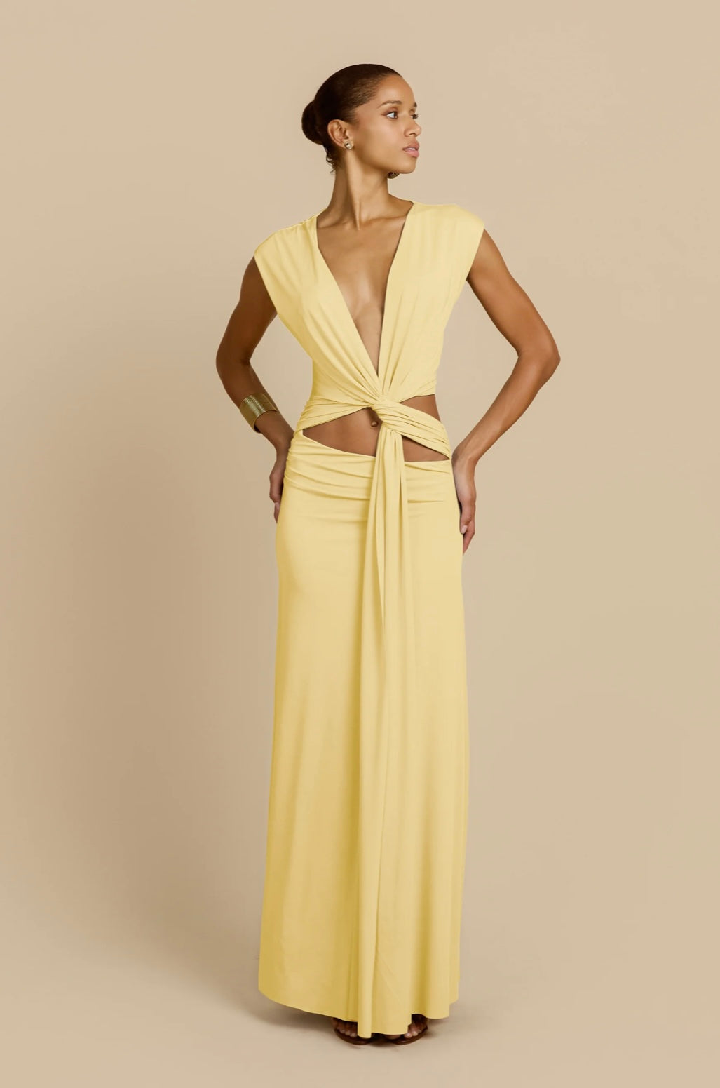 Arcina Ori Jade Dress Lemon