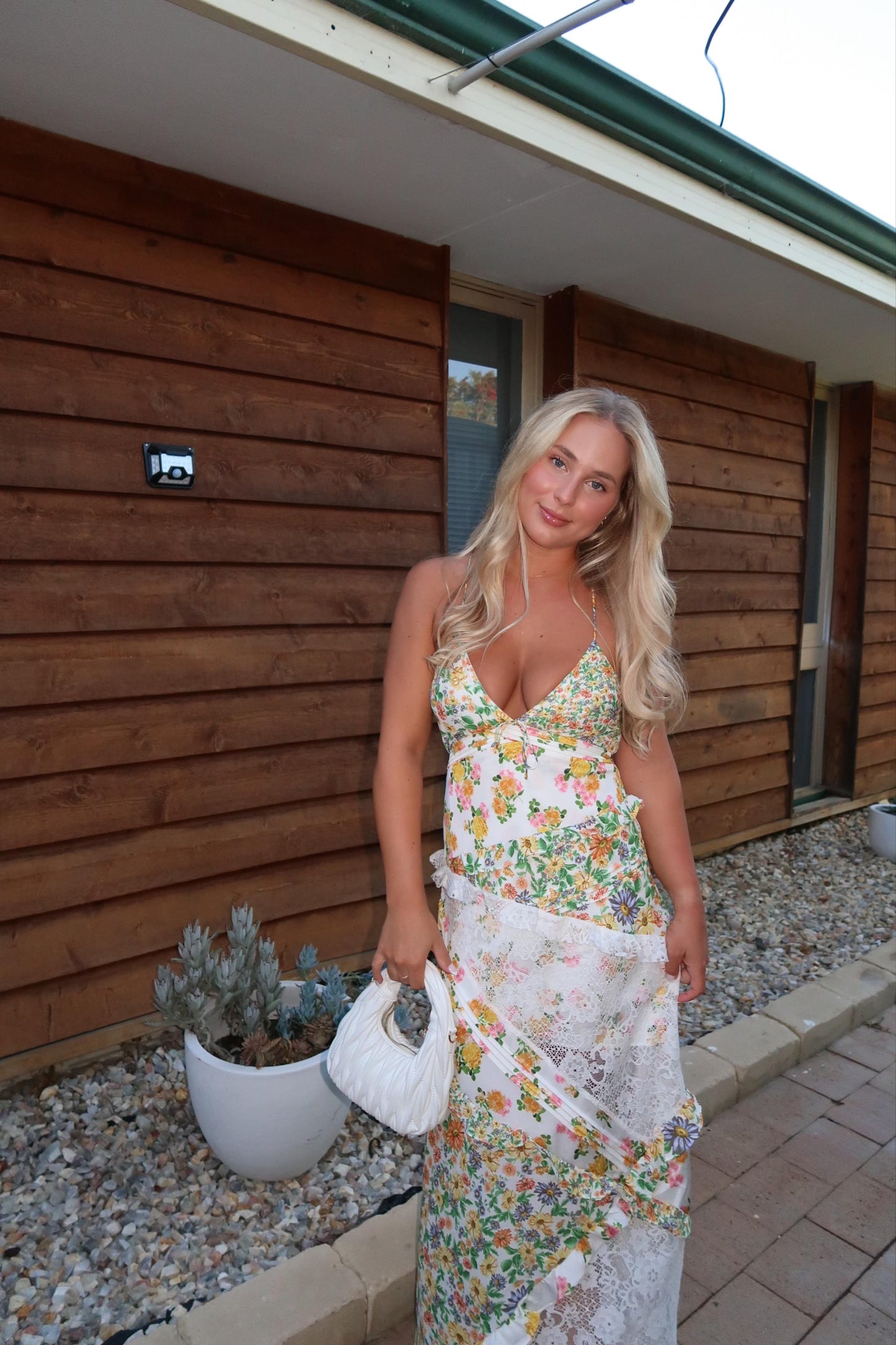 For Love and Lemons Rosalyn Maxi Dress