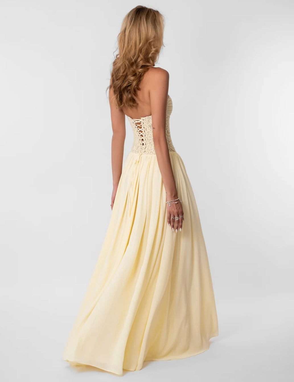 Fenity Faye Dress in Butter