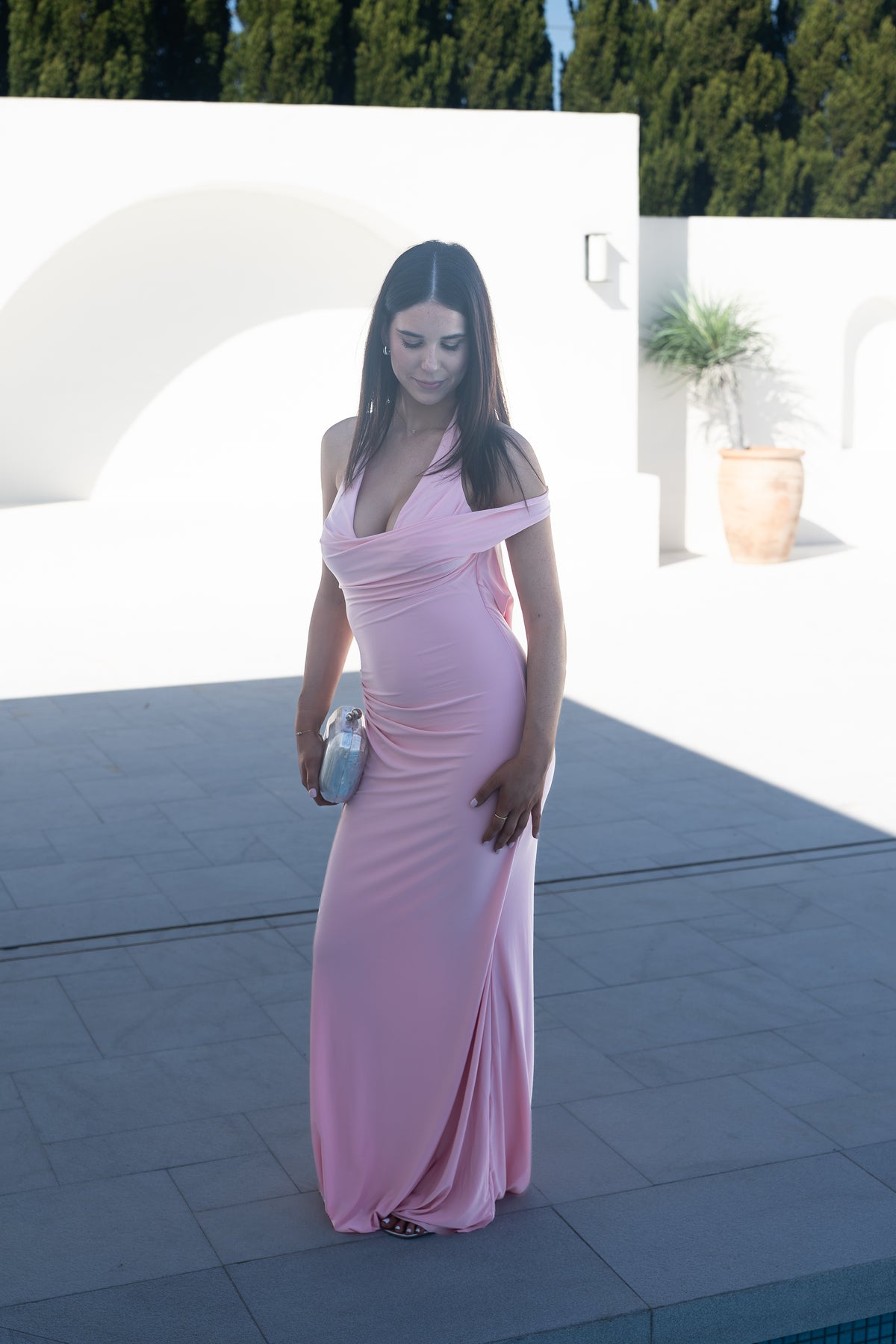 Natalie Rolt Mariela Gown Blossom Pink