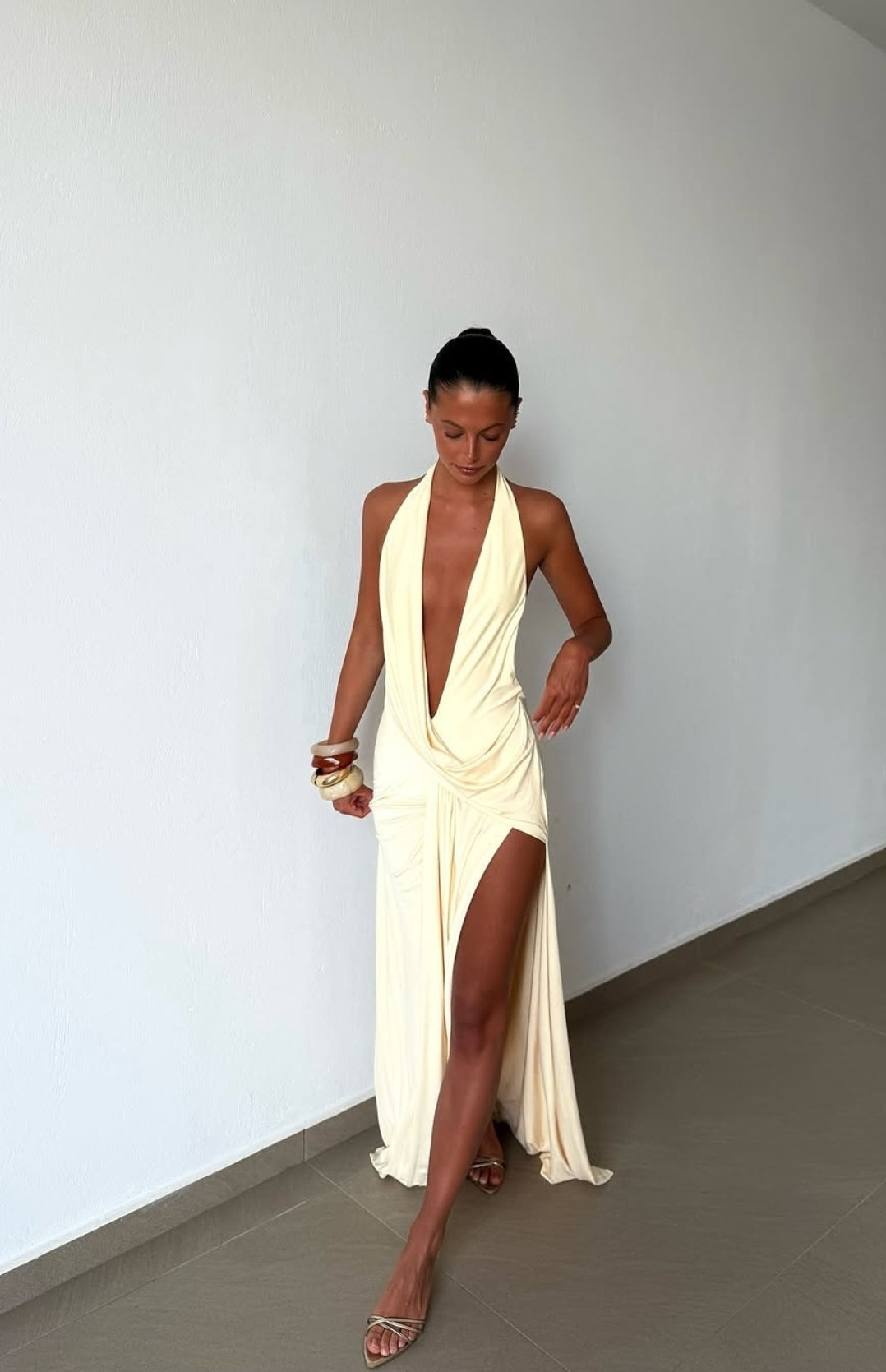 Natalie Rolt Winona Gown Yellow