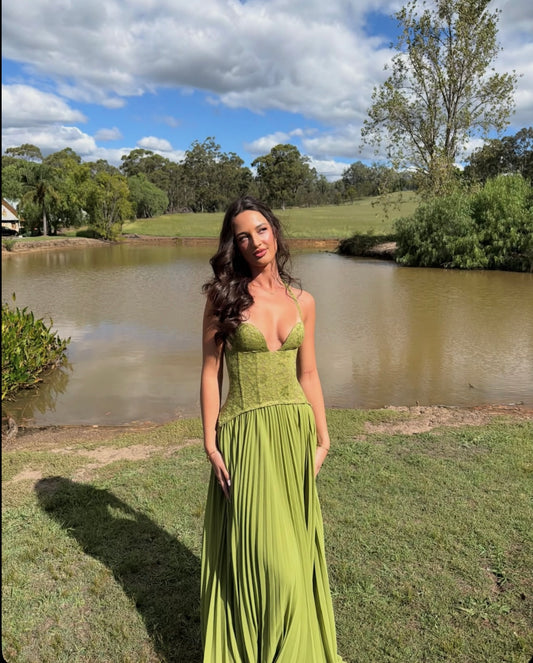 Fenity Gaia Dress Green