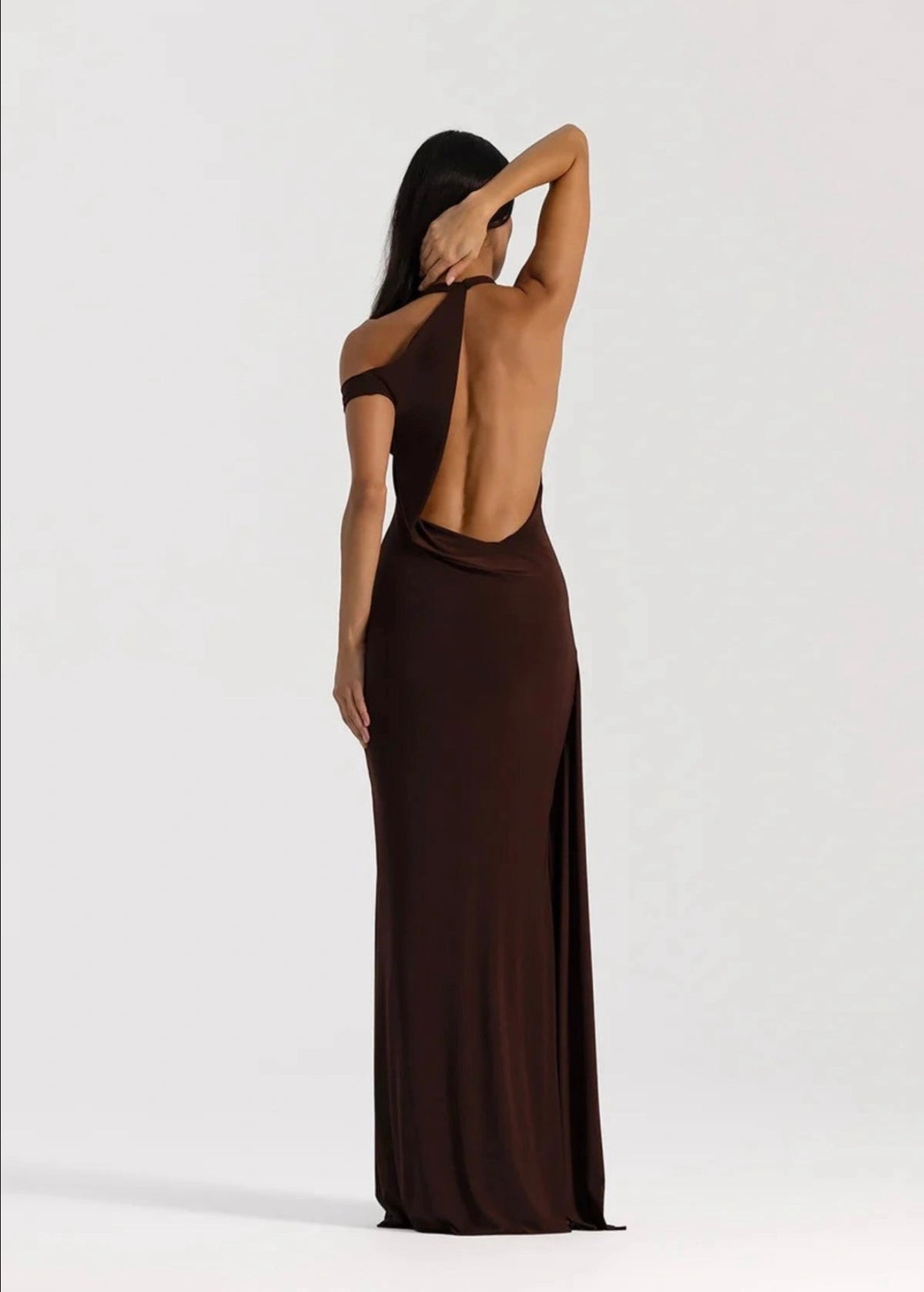 Natalie Rolt Mariela Gown Espresso