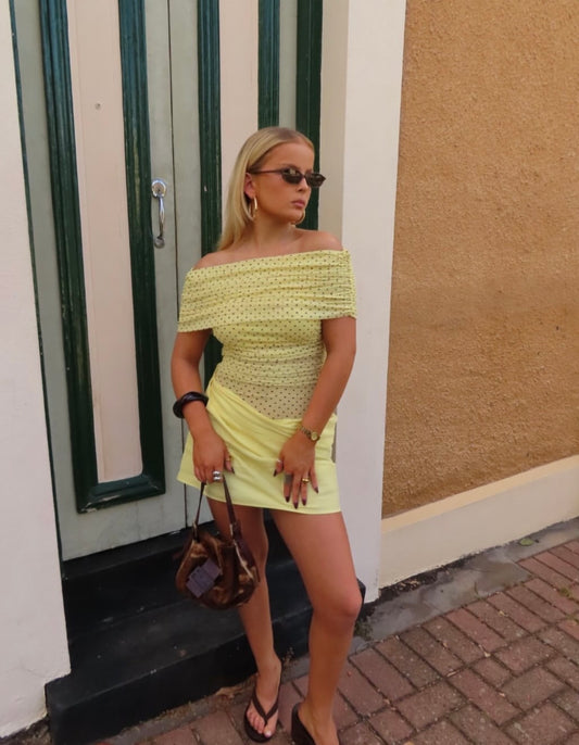 Benni Nico Mini in Yellow Spot