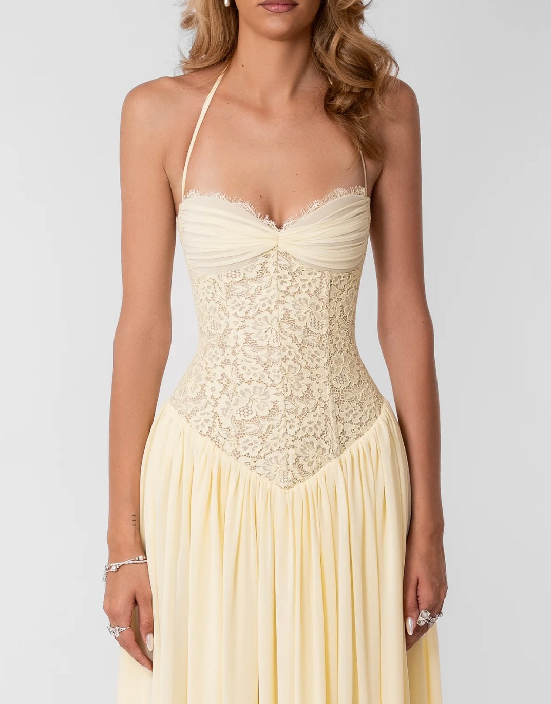 Fenity Faye Dress in Butter