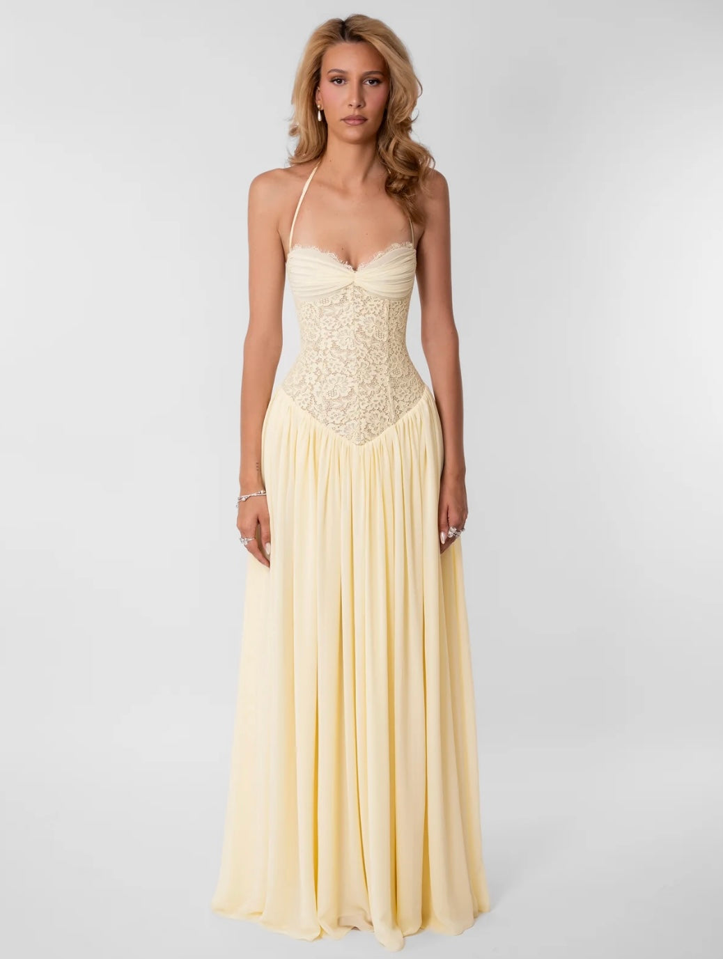 Fenity Faye Dress in Butter