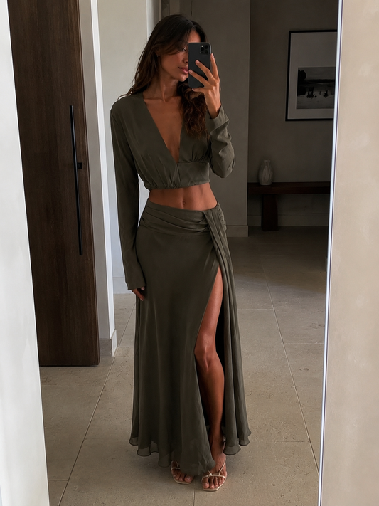 Bec & Bridge Isabella Top & Briya Maxi Skirt Set