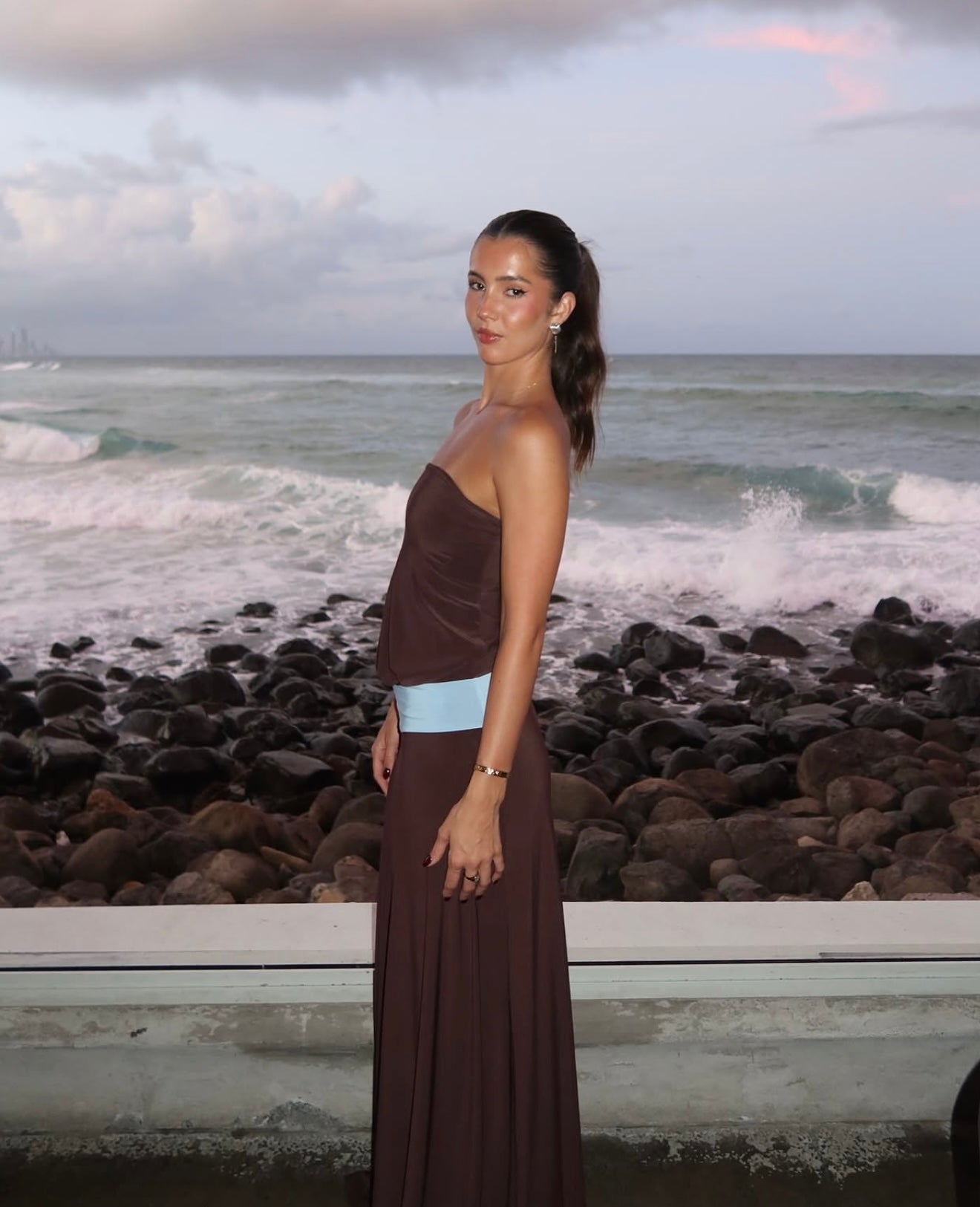 Sylavie Swim Isla Maxi Dress