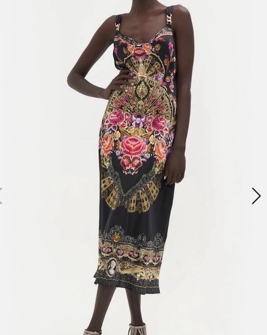 Camilla Bias Slip Midi - Dance With Duende