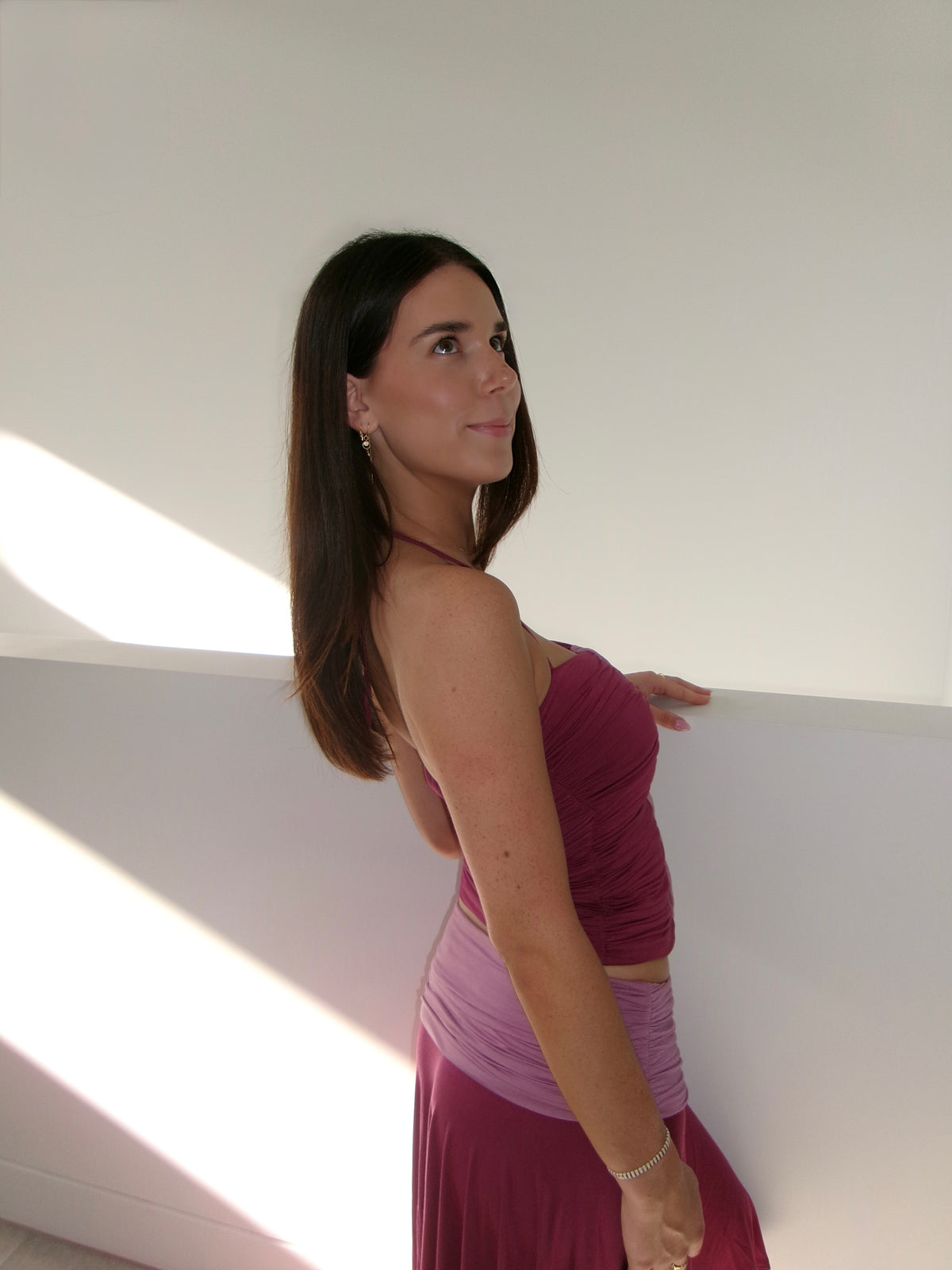 I am Delilah Verona Halter Set Mauve