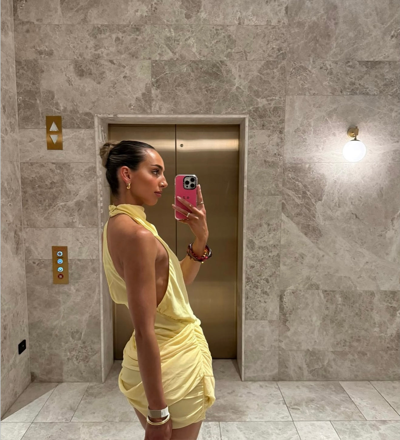 Benni Maisie Mini Dress Butter