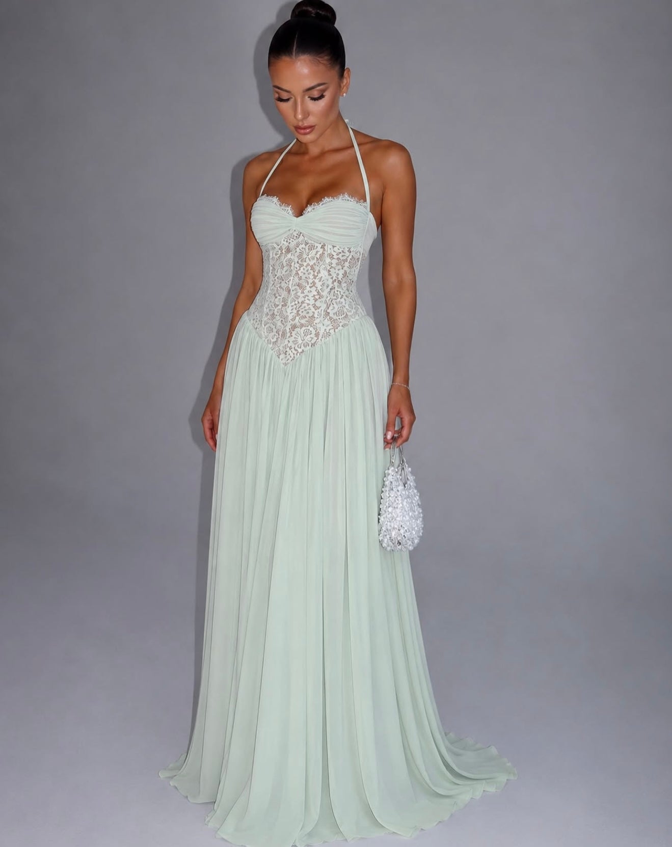 Fenity Faye Dress in Mint