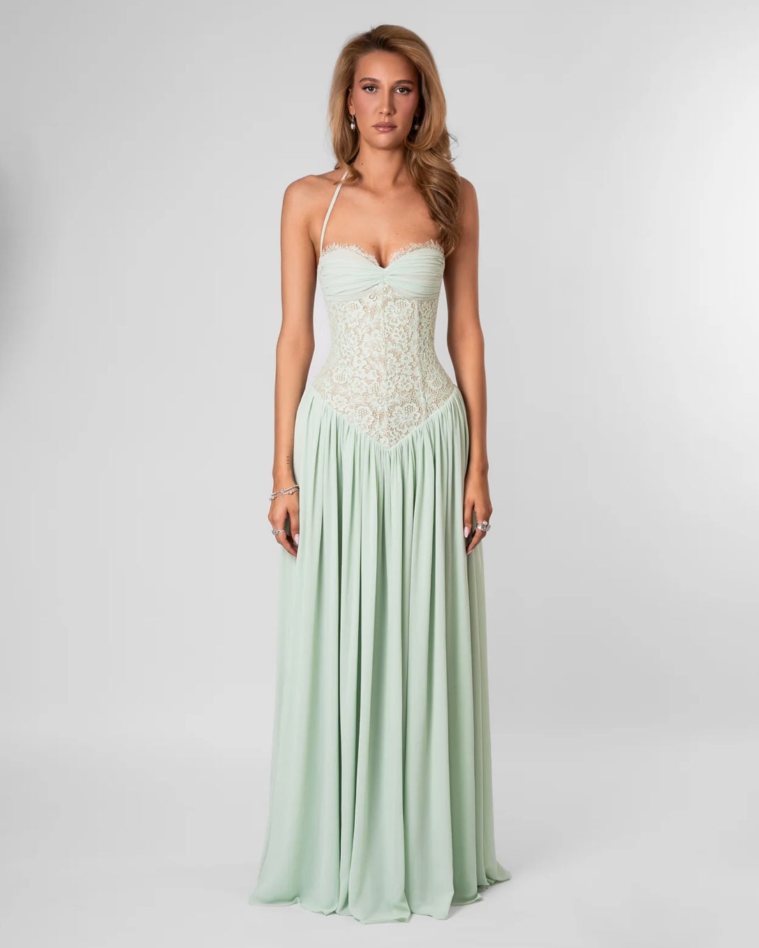 Fenity Faye Dress in Mint