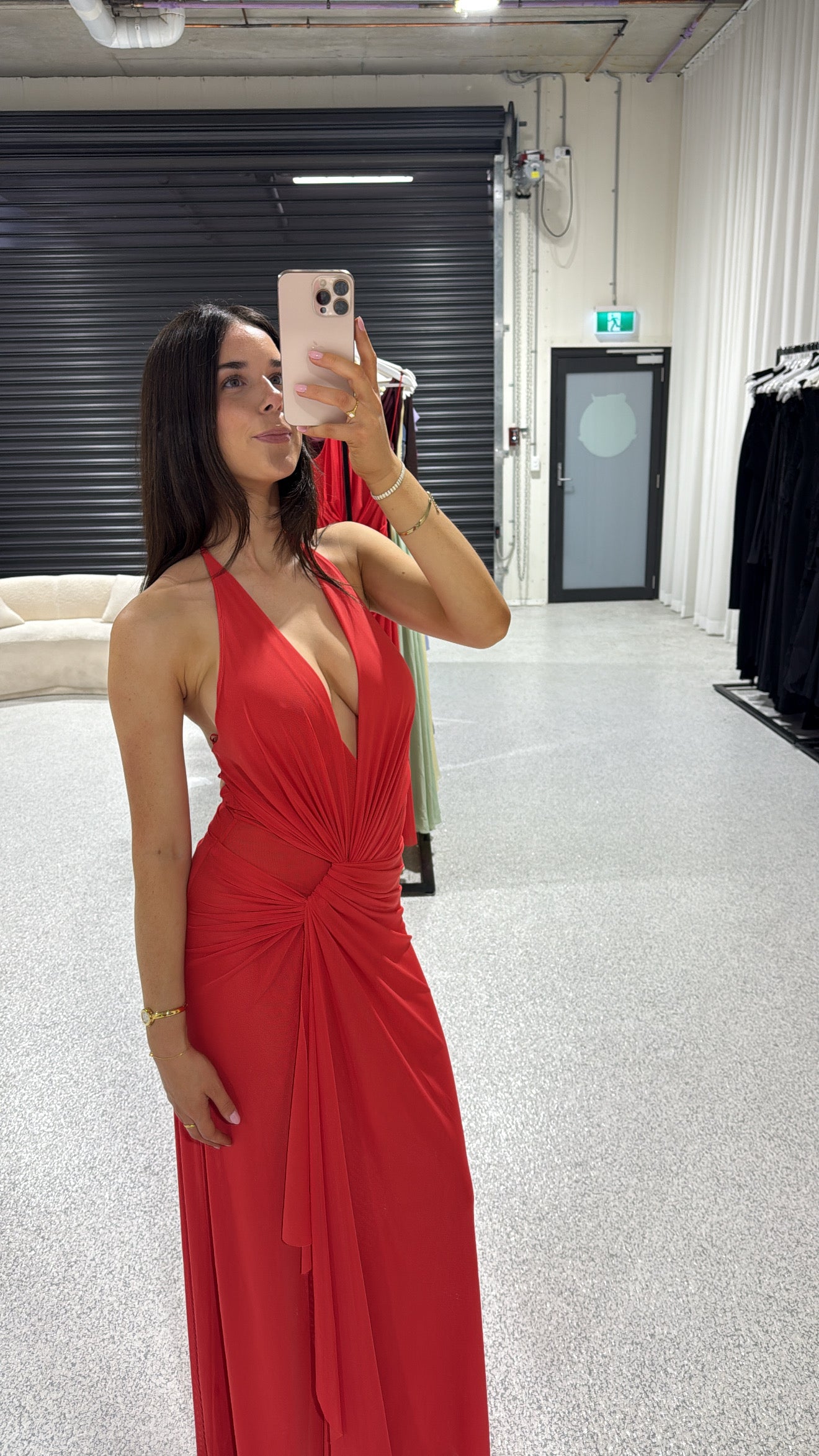 Bec & Bridge Xanthi V Neck Dress