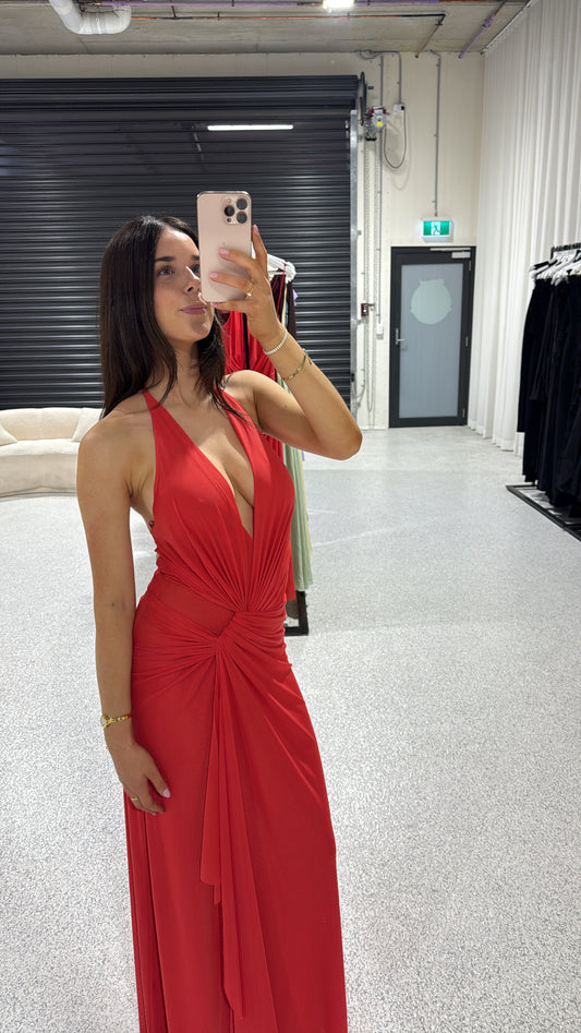 Bec & Bridge Xanthi V Neck Dress