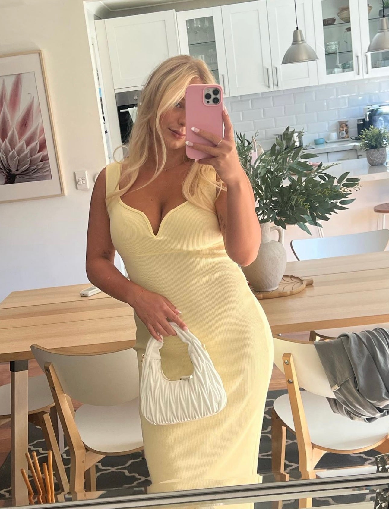 Viktoria & Woods Margarita Dress in Lemon Marle