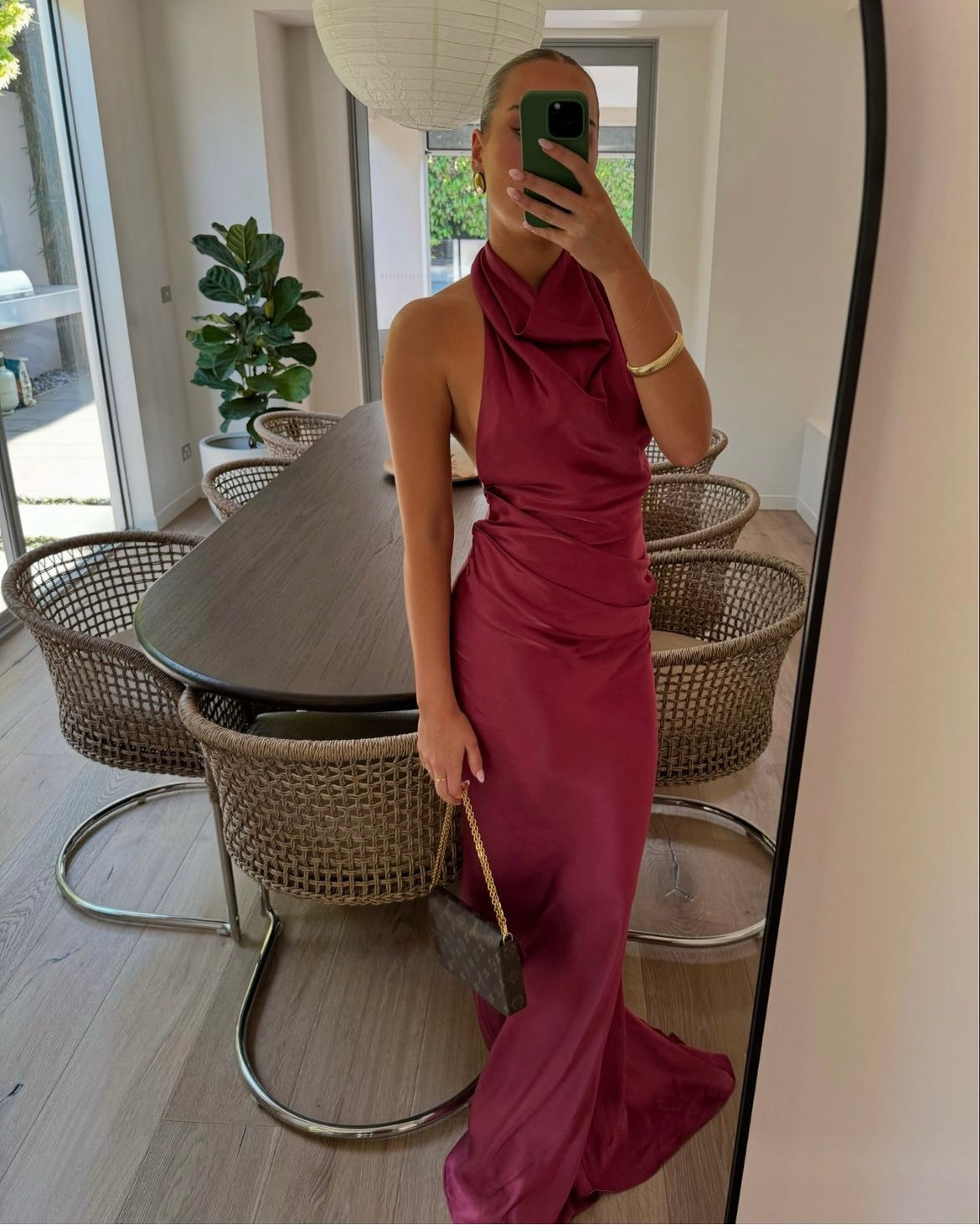 Arcina Ori Gaia Dress Plum