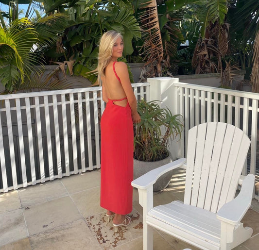 Sir the Label Spoerri Backless Gown