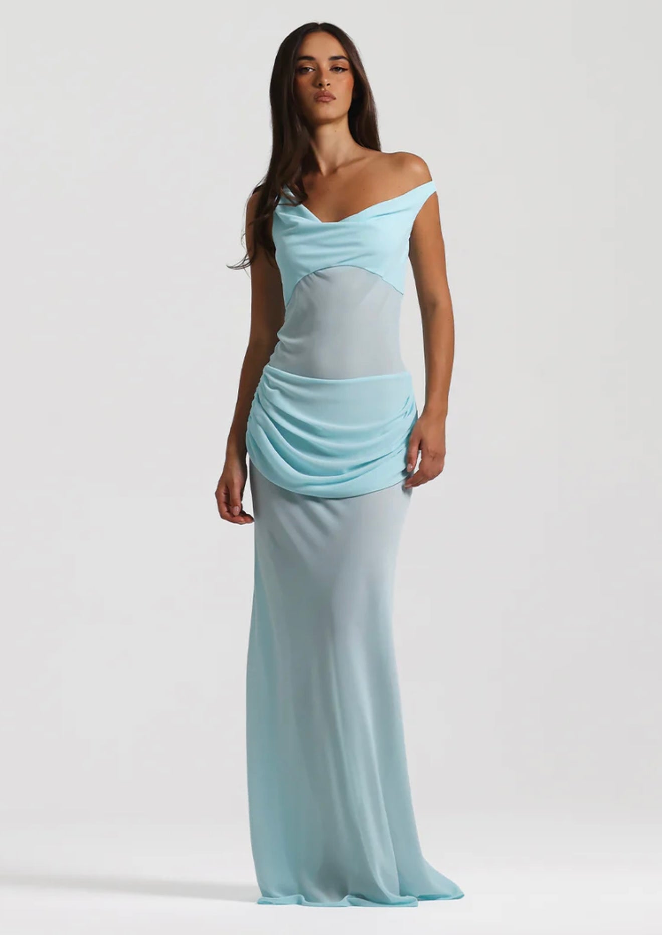 Natalie Rolt Cadence Gown Blue