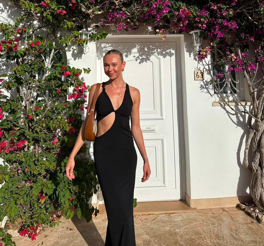 Venroy Twist Cut Out Dress