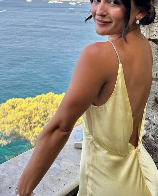 Bardot Capri Diamonte Slip Dress