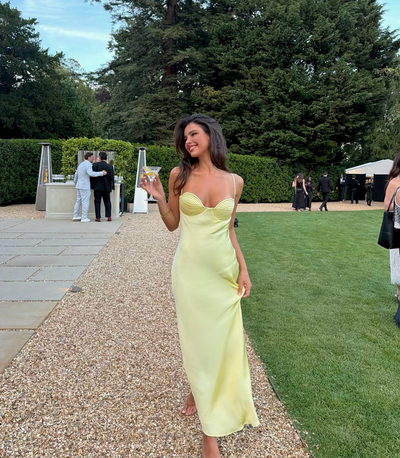 Bardot Devin Satin Maxi Dress