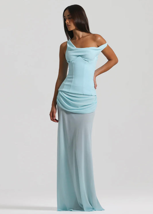Natalie Rolt Cadence Gown Blue