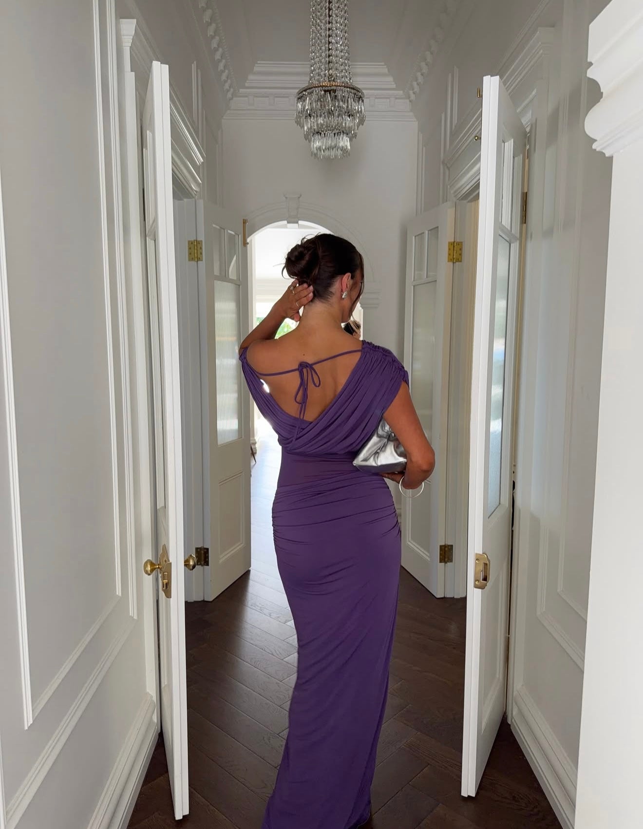Benni Celia Maxi Dress in Grape