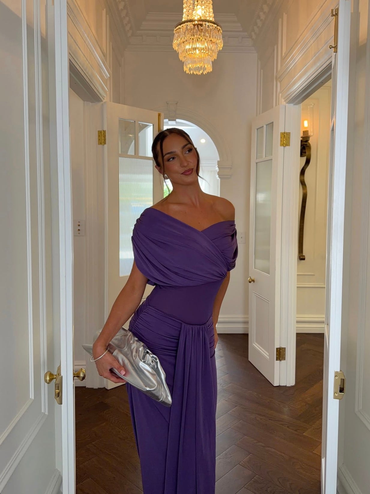 Benni Celia Maxi Dress in Grape