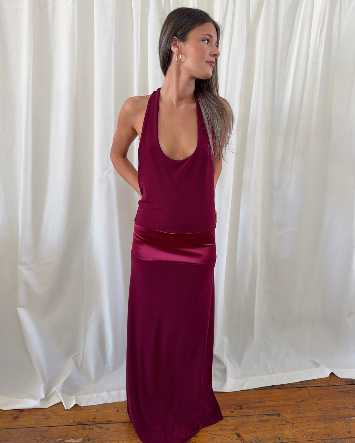 La Marie Serena Dress Ruby