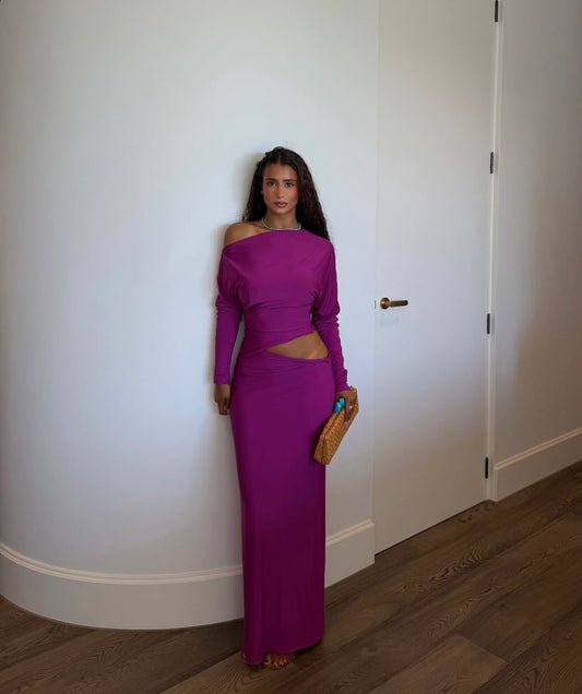 Benni Enya Maxi Dress Fuchsia