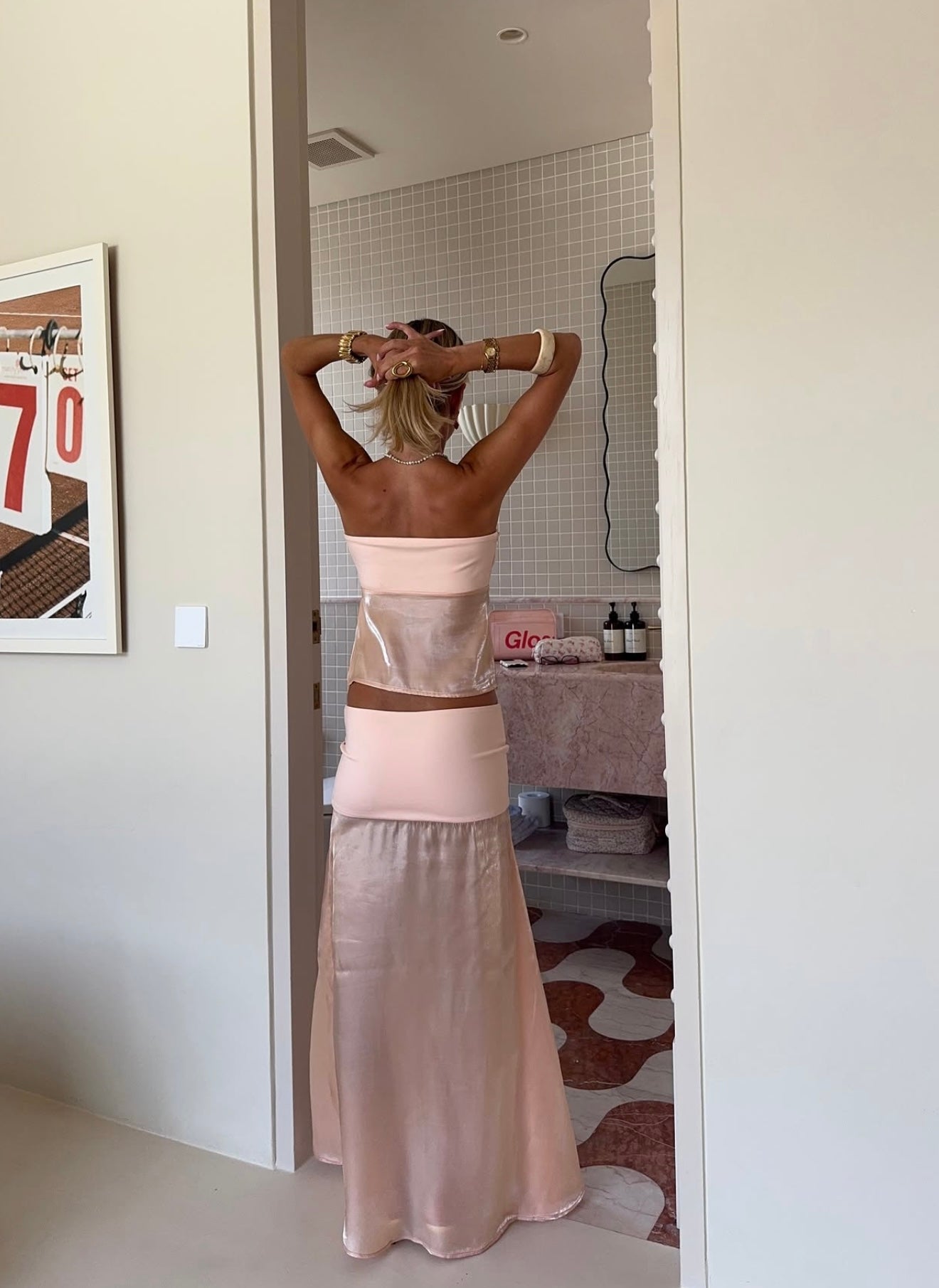 Desero Jacare Mallorca Orange Set