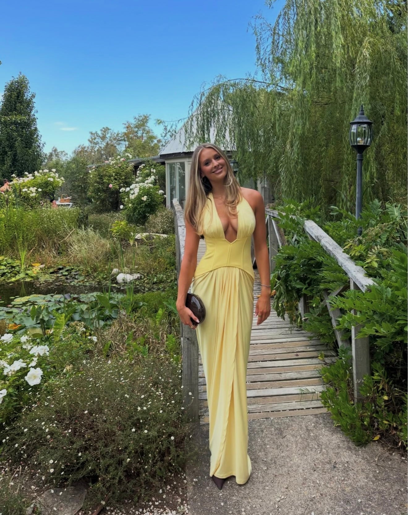 Jefre Sei Landon Dress in Canary