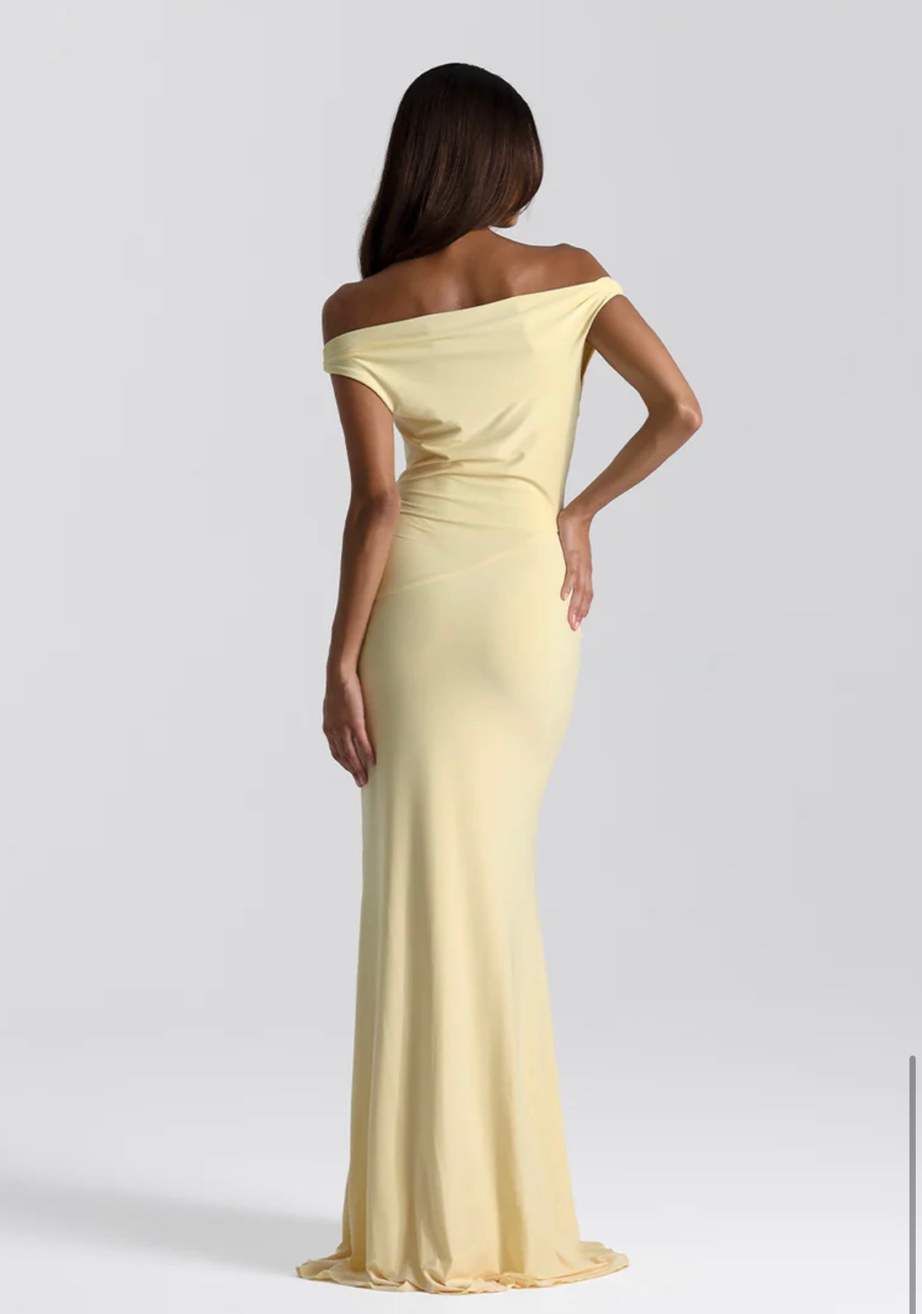 Natalie Rolt Bettina Gown Lemon