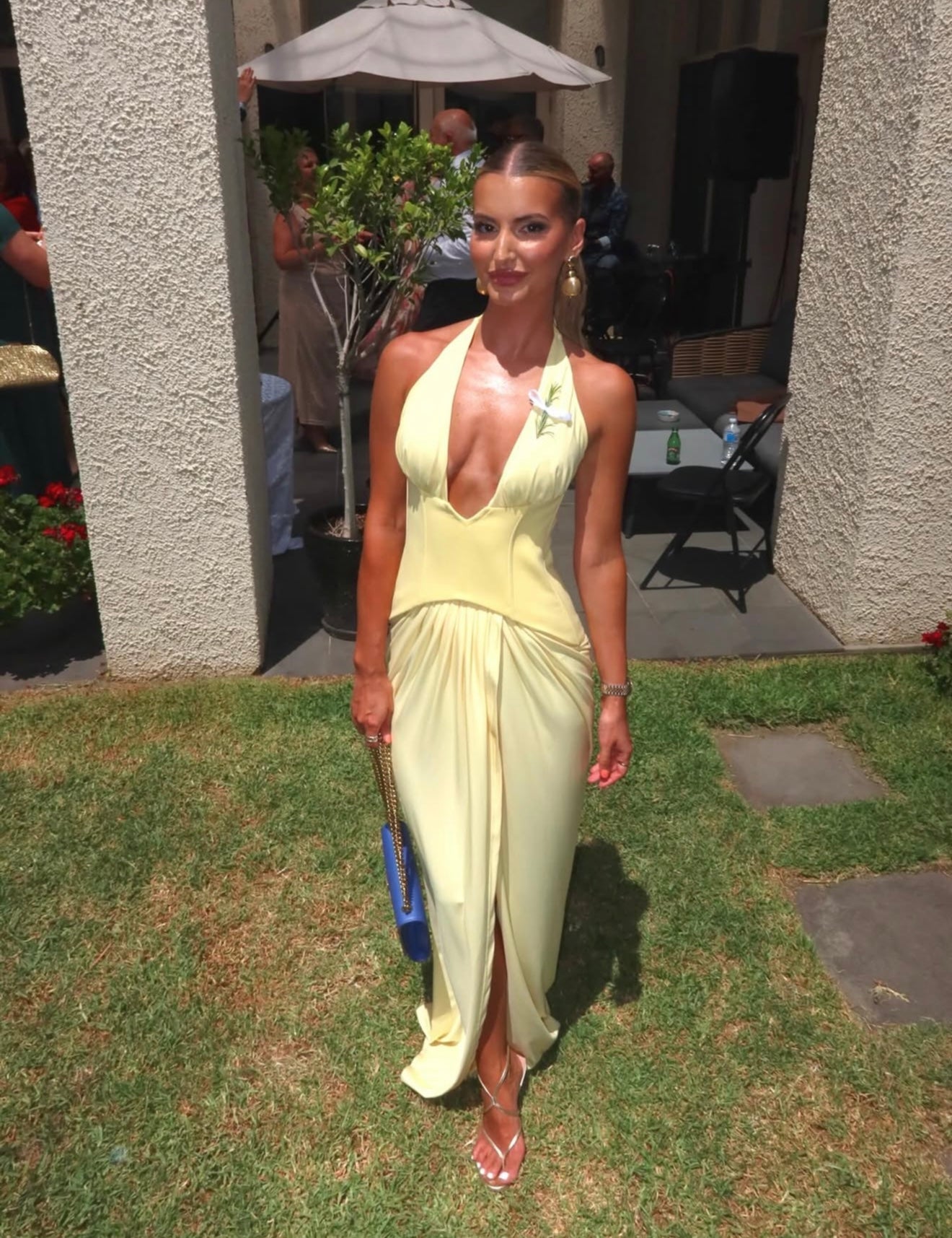 Jefre Sei Landon Dress in Canary