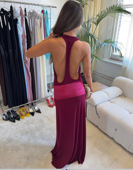 La Marie Serena Dress Ruby