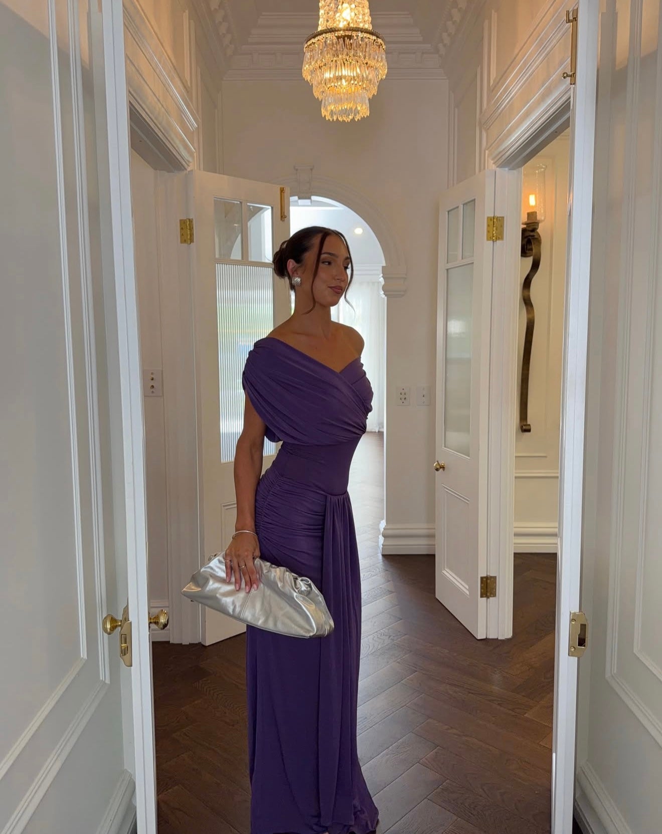 Benni Celia Maxi Dress in Grape