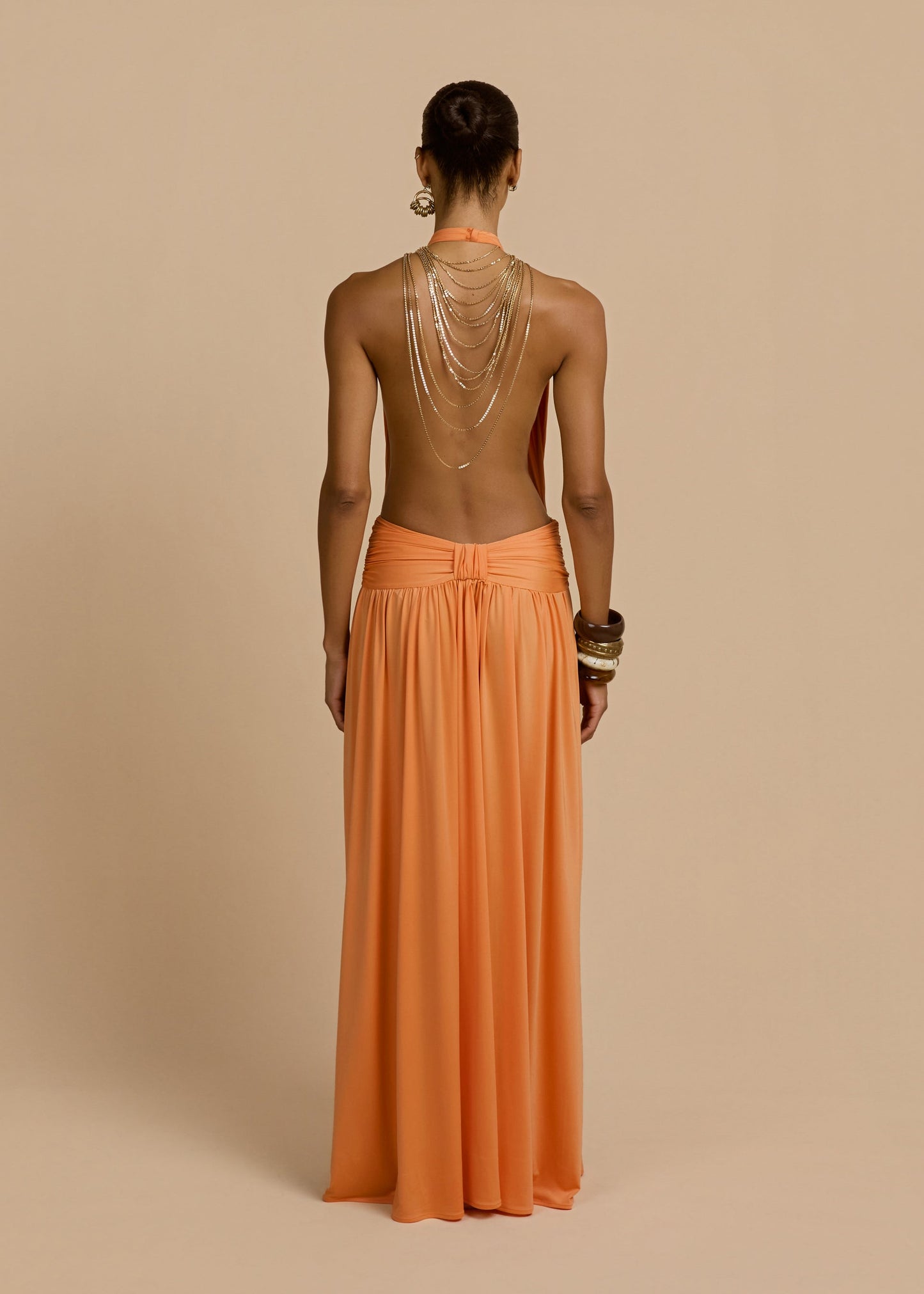 Arcina Ori Santina Dress Tangerine