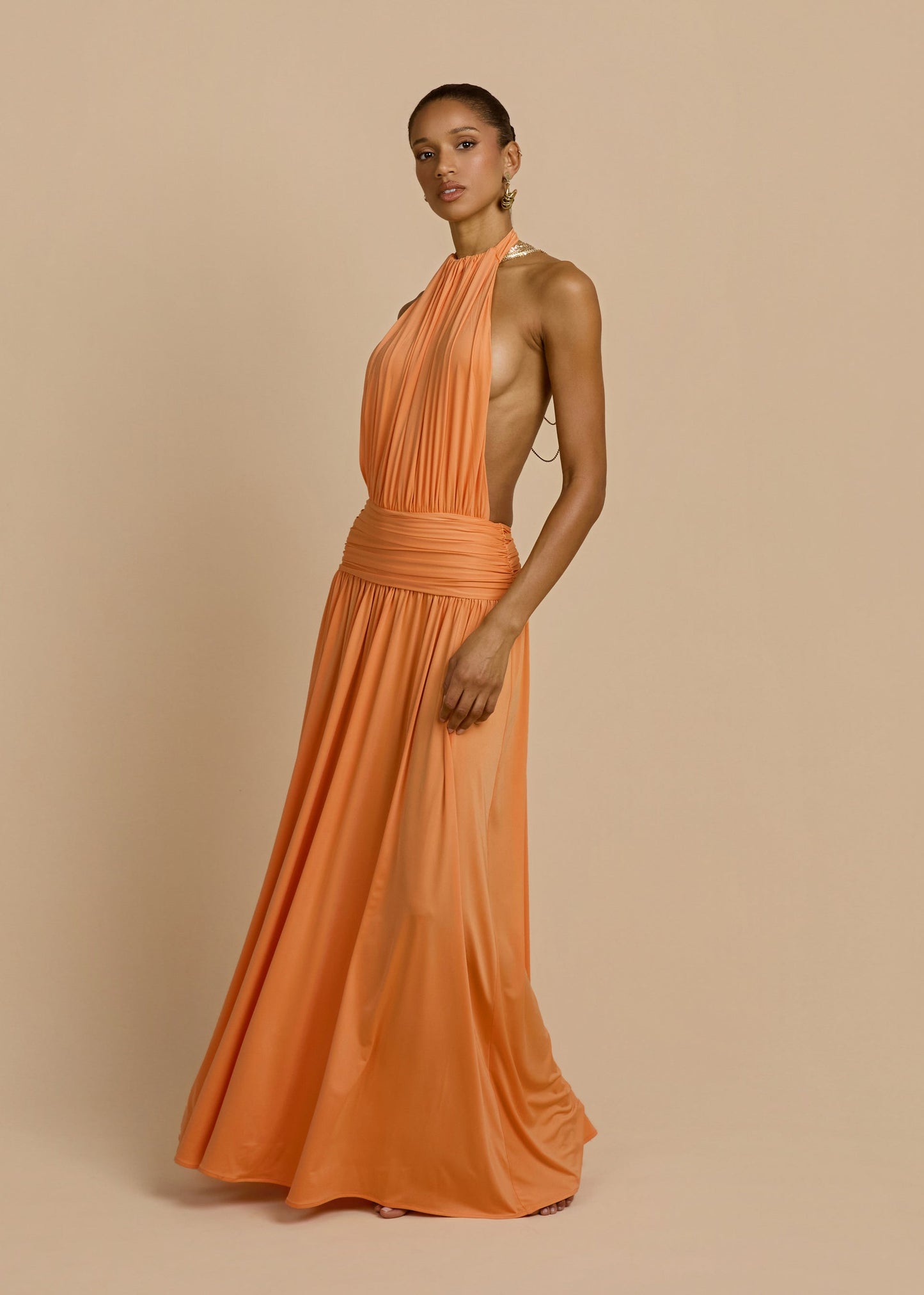 Arcina Ori Santina Dress Tangerine