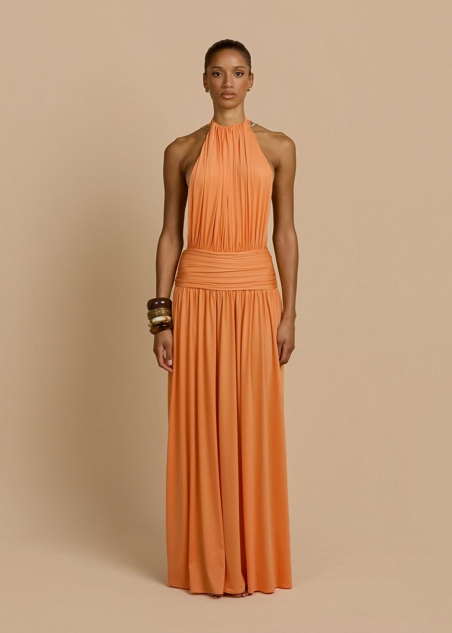 Arcina Ori Santina Dress Tangerine