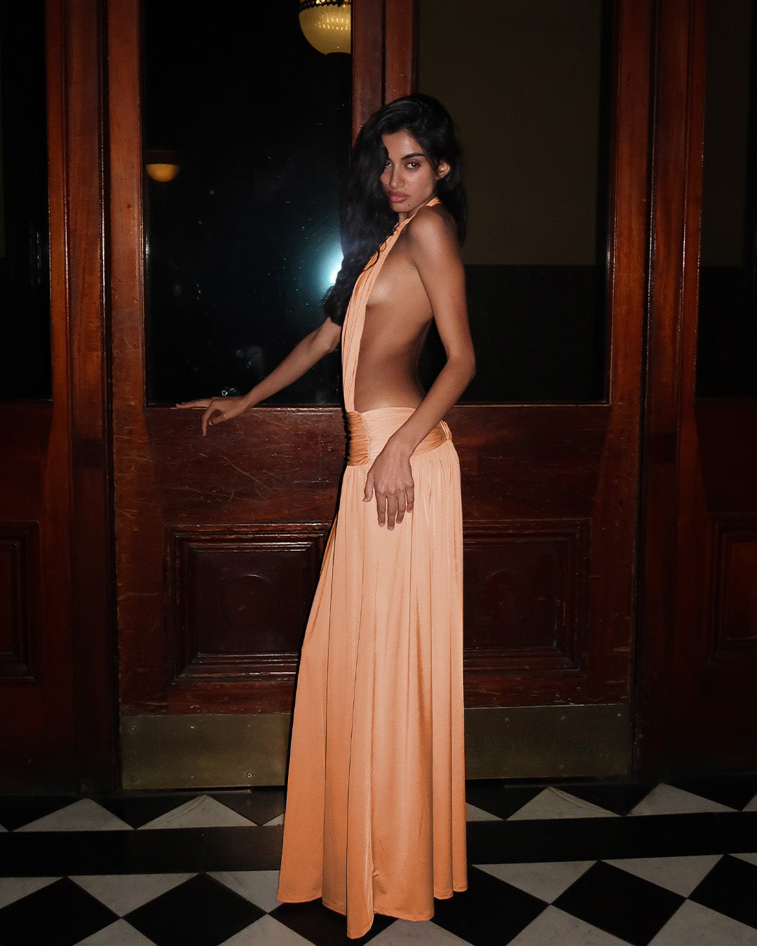 Arcina Ori Santina Dress Tangerine