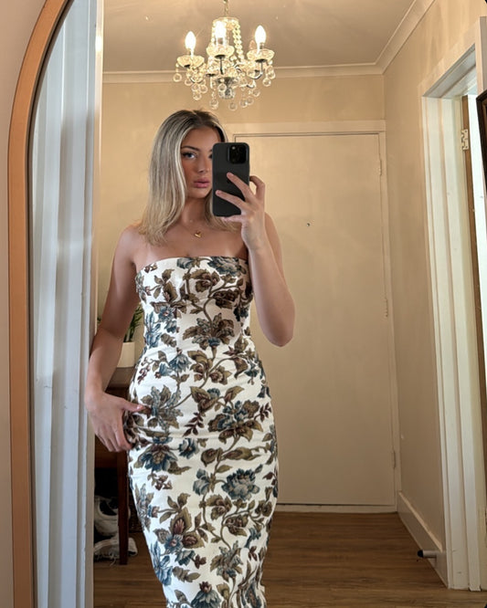 Sir the Label Eleanora Column Dress