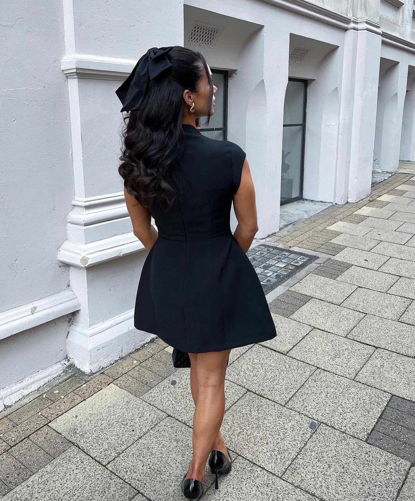 Odd Muse Cap Sleeve Mini Dress